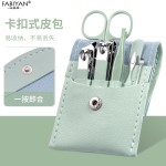指甲剪套装批发 全套挖耳勺指甲钳 简约指甲刀7件套 美甲修甲工具