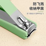 海菲诺指甲刀套装剪刀挖耳勺套装家用防飞溅指甲钳男修甲全套便携