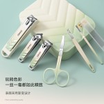 金达日美指甲刀具套装防飞溅大号斜口指甲剪钳套装儿童家用指甲钳