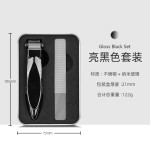 金蝉指甲钳不锈钢防飞溅指甲刀单个大号折叠式指甲钳修甲工具套装
