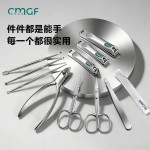 不锈钢指甲刀修甲美甲工具家用指甲剪套装指甲钳批发指甲刀套装