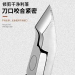 美甲工具去死皮剪8710修脚钳脚趾指甲剪套装修手倒刺不锈钢鹰嘴钳