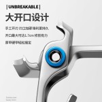 现货大开口指甲钳不锈钢指甲刀粉末压铸工艺指甲剪美甲钳修甲工具