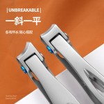 现货大开口指甲钳不锈钢指甲刀粉末压铸工艺指甲剪美甲钳修甲工具