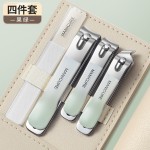 指甲刀套装指甲剪指甲钳高端家用修脚趾美甲工具甲沟修甲剪便携式