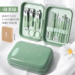 现货不锈钢指甲刀套装家用指甲钳美甲工具便携指甲剪美甲工具套装