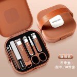 手提款指甲刀套装全套指甲剪防飞溅指甲钳8件套修脚指甲小单定制