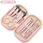 德系指甲剪刀套装指甲钳原装修脚指甲挖耳勺刀具美甲不锈钢礼盒