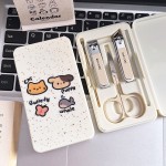 ins风高颜值可爱指甲刀套装女学生宿舍便携指甲钳剪美甲工具全套