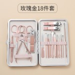 碳钢指甲钳修甲美甲工具套装修剪指甲刀美甲修脚专用指甲钳套装