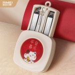 现货金达日美创意指甲钳套装高档礼品可定制便携指甲刀套装四件套