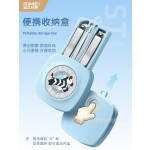 现货金达日美创意指甲钳套装高档礼品可定制便携指甲刀套装四件套
