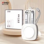 现货金达日美创意指甲钳套装高档礼品可定制便携指甲刀套装四件套