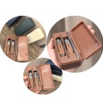 便携4件套指甲刀套装家用随身修甲工具 公司开业活动伴手礼可印LO