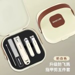跨境便携防飞溅指甲刀套装指甲剪美甲工具全套指甲钳高质量批发