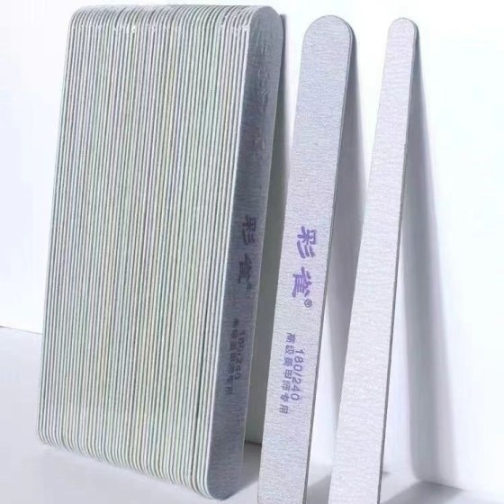 彩雀砂条美甲打磨指甲锉修型双面跨境专业美甲工具套装跨境