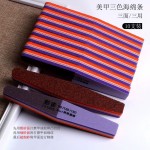 彩雀砂条美甲打磨指甲锉修型双面跨境专业美甲工具套装跨境