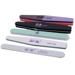 彩雀砂条美甲打磨指甲锉修型双面跨境专业美甲工具套装跨境