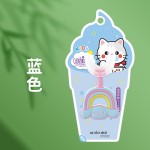 U型硅胶软毛牙刷宝宝口含式护龈训练牙刷宝宝刷牙神器2-12岁使用