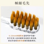 日式口红牙刷高档轻奢软毛成人刷牙清洁口腔便携旅行家庭套装批发