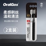 【C端爆款】高级软毛牙刷宽头清洁护龈INS风防滑手柄情侣家用牙刷