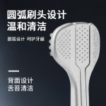 【三支装】高级软毛三面牙刷大人家用清洁护龈三头牙刷正品批发