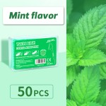 厂家批发水果味牙线高拉力双线牙线棒一次性剔牙线草莓味跨境货源