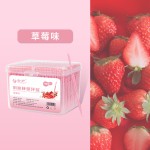 1100支水果味塑料牙签一次性鱼骨牙缝刷双头剔厂家批水果味牙线棒