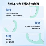 预健口腔 双线薄荷味牙线棒一次性洁牙牙线牙签盒家庭装代发包邮