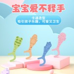 跨境牙线卡通儿童牙线棒混装动物30支宝宝口腔牙缝清洁80支袋装