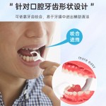 高分子双线牙线棒80支盒超细牙签线弓形随身便携清洁口腔双层剔牙