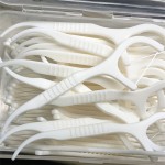 宜齿洁 宽阔弓形牙线棒 家庭装超细牙线剔牙签安全袋装150支