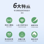 净克斯牙线牙线棒独立包装50支家庭盒装齿间清洁正畸便携护龈顺滑