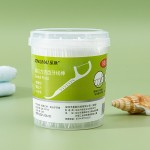 厂家现货批发代发牙签牙线一次性高分子细滑牙线棒牙签线80支圆盒