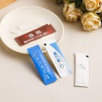 酒店餐饮一次性牙线棒广告宣传牙线定制logo便携式牙线独立包装