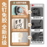 吸盘锅盖架砧板放置免打孔壁挂式厨房置物架多功能菜板架收纳神器