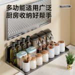跨境壁挂式免打孔可折叠备菜置物架家用厨房物件多功能收纳架批发