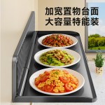 跨境壁挂式免打孔可折叠备菜置物架家用厨房物件多功能收纳架批发