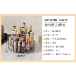 厨房置物架旋转调料置物架多功能家用佐料调味瓶调料架桌面收纳架