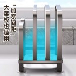 厨房锅盖架台面砧板放置多功能置物架案板支架菜板一体收纳神器FF
