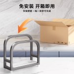 不锈钢菜板放置架厨房家用砧板厚菜板案切菜板沥水架锅盖架子