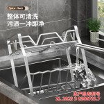 不锈钢厨房置物架调料架厨房收纳架多功能锅架多层调味料架子
