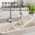 筷子收纳盒壁挂式免打孔厨房刀架置物架家用筷笼篓多功能一体筷筒