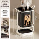 中古风刀架筷子笼置物架多功能2025厨房新款一体收纳架菜刀放置座