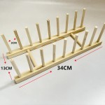 厂家现货批发木制餐具沥水碗架木质碗碟架盘子架厨房置物沥水架