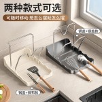 锅盖架子菜板放置架台面砧板架厨房锅铲托置物架案板架放锅盖神器