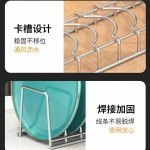 不锈钢厨房碗盘架收纳沥水架家用厨房橱柜抽屉碗架晾碗碟架置物YX