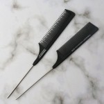 防静电梳子美发理发店专业剪发盘发细齿尖尾梳头梳化妆师专用密挑