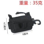 腰间小挂包 耐用零钱包 钥匙包挂扣式车钥匙小包户外登山随身包