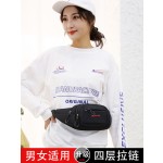 手机腰包男士工地干活用大容量多层收纳包户外防水收银包运动钱包